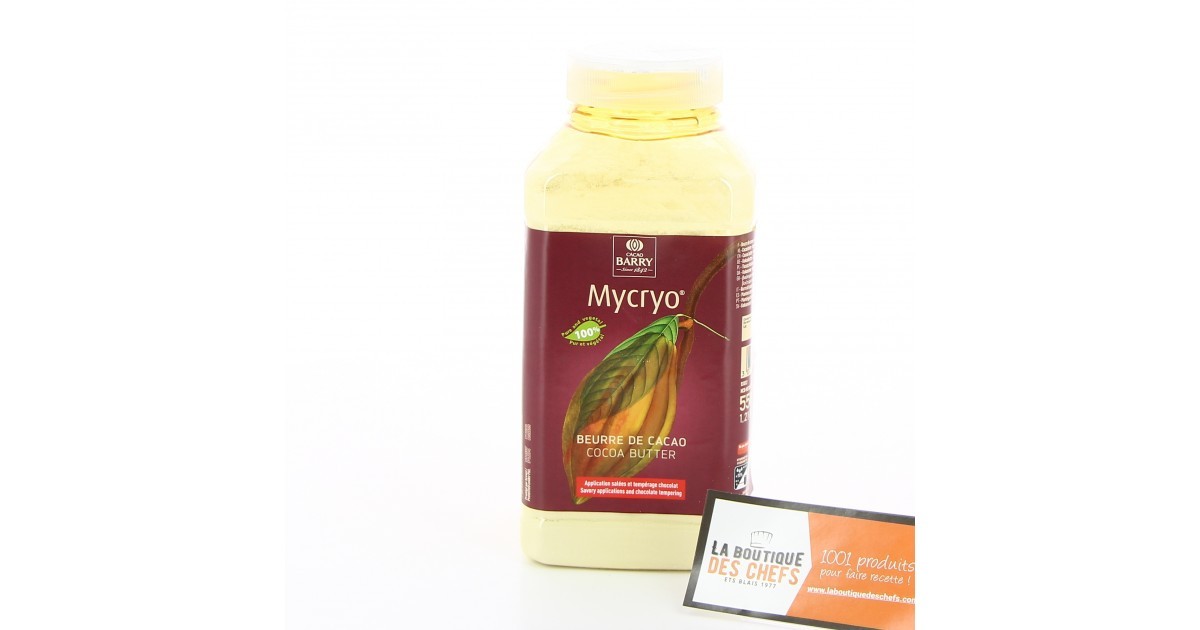 Beurre de Cacao Mycryo 600 g - Colichef