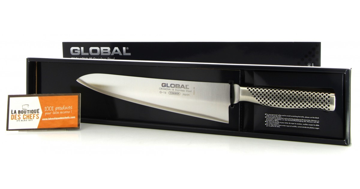 Couteau d'office plat Global GSF22 - Couteaux japonais vente achat acheter