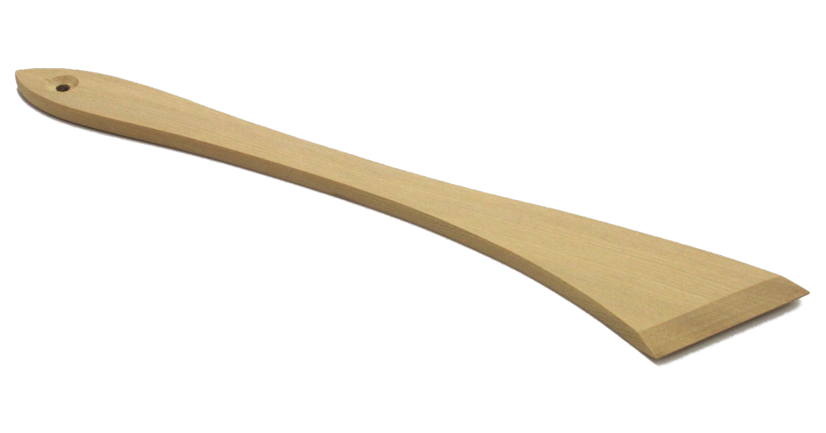 Spatule raclette en bois de hêtre L 300mm