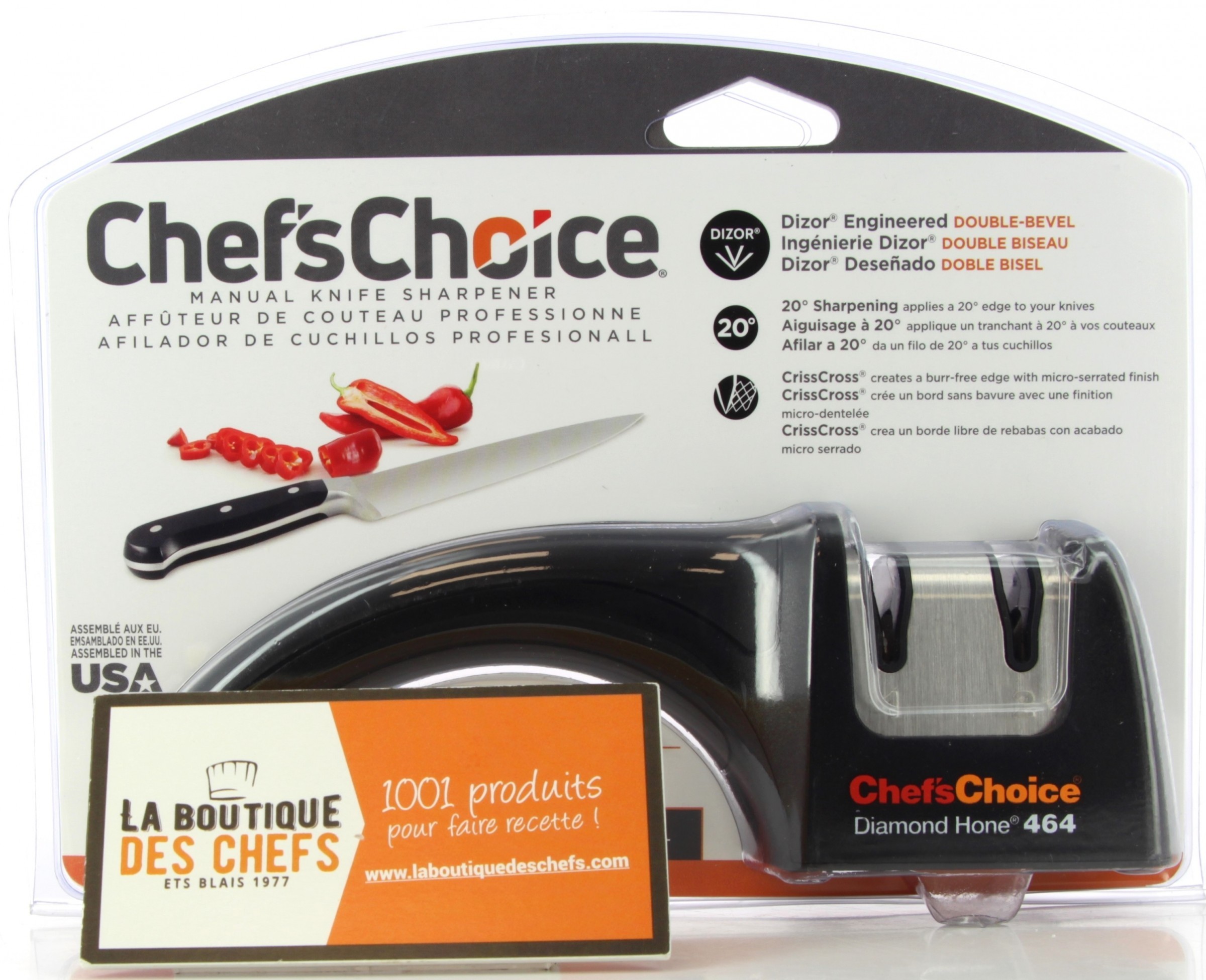 Aiguiseur Chef's Choice Pronto couteaux japonais
