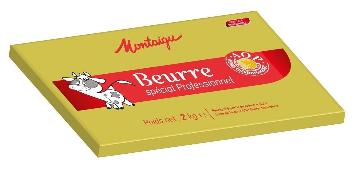 Beurre de tourage 84 % MG AOP Charentes-Poitou 1 kg