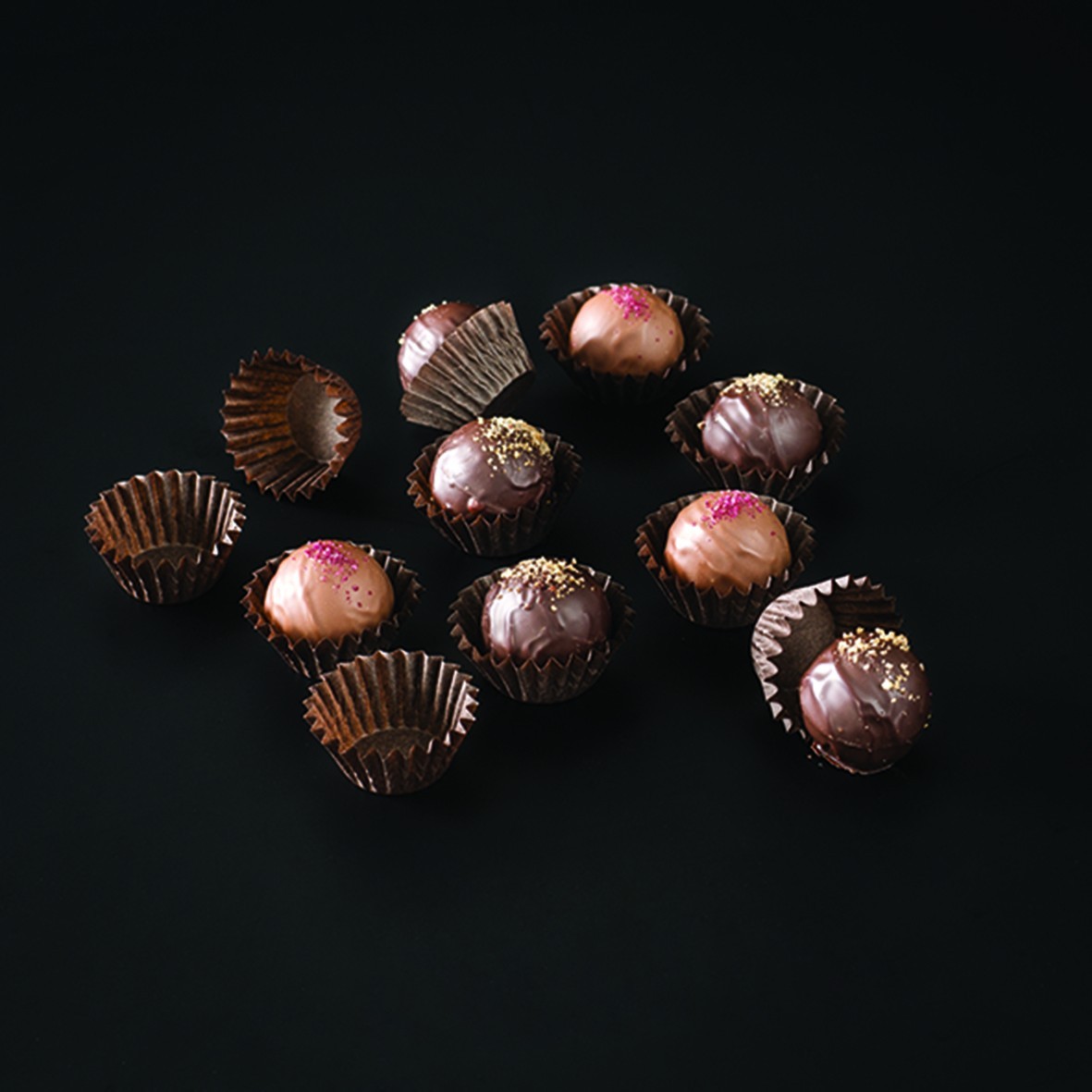 Caissettes muffins couleur marron - Tlili Distribution