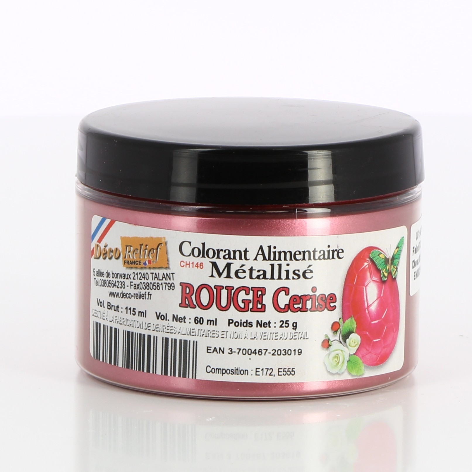 Gel colorant alimentaire rouge 40 g