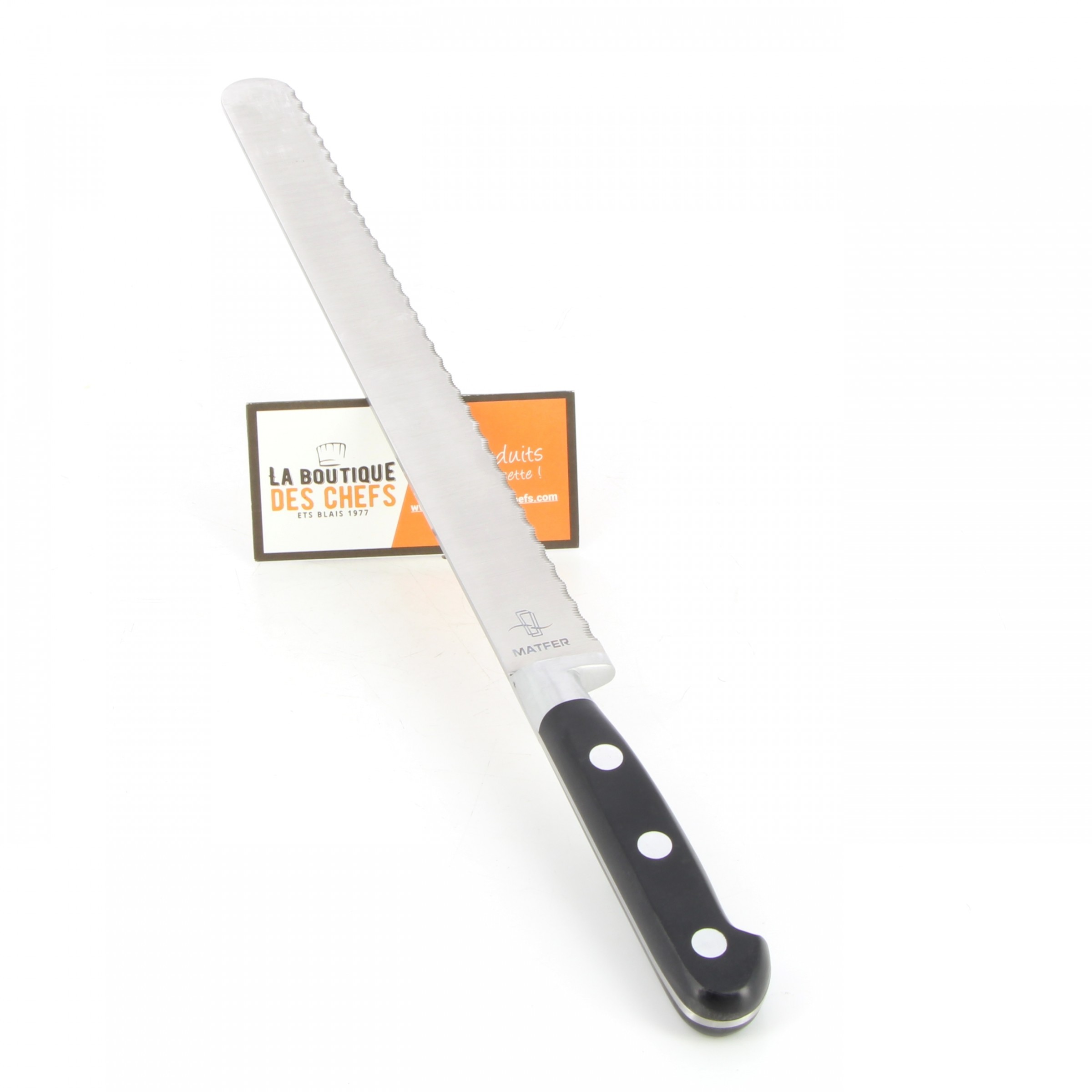 Couteau-scie à dents fines - mille-feuilles - Mallard Ferrière - Meilleur  du Chef