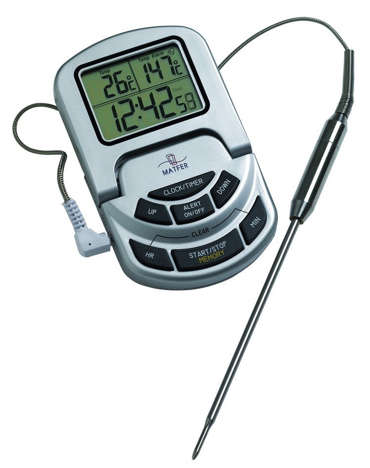 Thermomètre digital à encastrer avec sonde TUN'R pour moteur