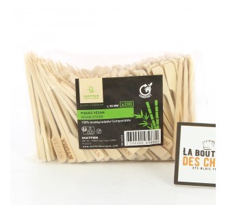 Mini Brochette Bambou 9cm (x500) - , Achat, Vente