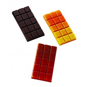 Moule tablette de chocolat vague 275 x 175mm (x3) - Appareil des Chefs