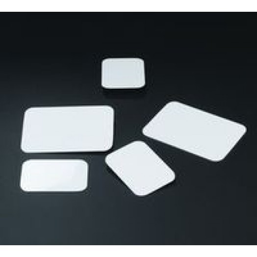 présentoir en pvc white rectangle traiteur et pâtissier