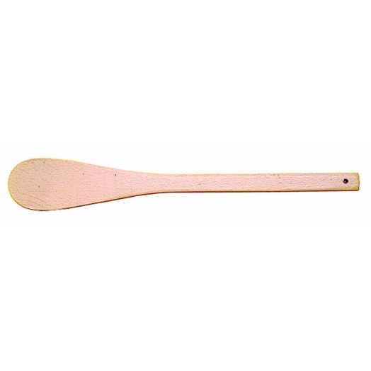 Grande spatule de cuisine en bois hêtre