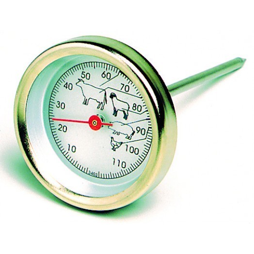 Thermomètre à viande, mesure multi-angle ABS lecture instantanée  thermomètre alimentaire à aspiration magnétique largement utilisé  hygiénique pour la