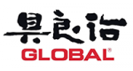 Logo de l'entreprise japonaise Global®, spécialisée dans le domaine de la coutellerie