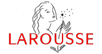 Logo de la maison d'édition LAROUSSE, spécialisée dans la publication d'ouvrages écrits
