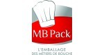 Logo de l'entreprise MB Pack, spécialisée dans la conception d'emballages plastique et papier