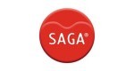 Logo de l'entreprise SAGA, spécialisée dans la conception de papiers à usage alimentaire