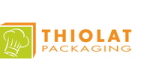 Logo de l'entreprise Thiolat®, spécialisée dans la fabrication de boites en carton